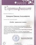 Сертификат дополнительного образования.