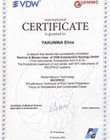 Сертификат семинара The Instrumental Endodontics from A to Z