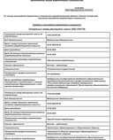 Выписка наличии в единой государственной информационной системе, данных об аккредитации специалиста.
