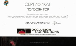 Курс "Фундаментальные принципы стабильной окклюзии"